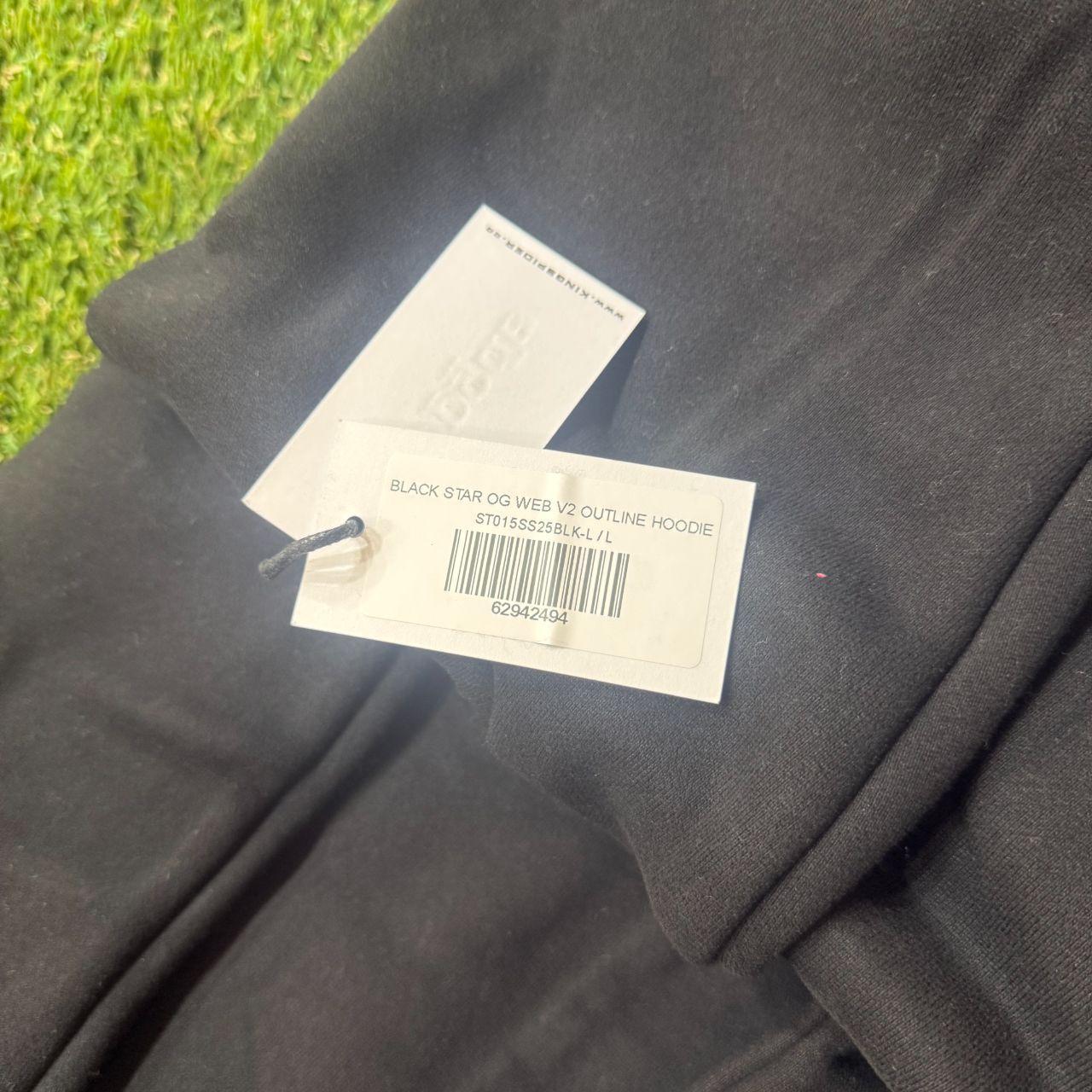 Brand New - Spyder Worldwide Black Spider Hoodie - Size Large