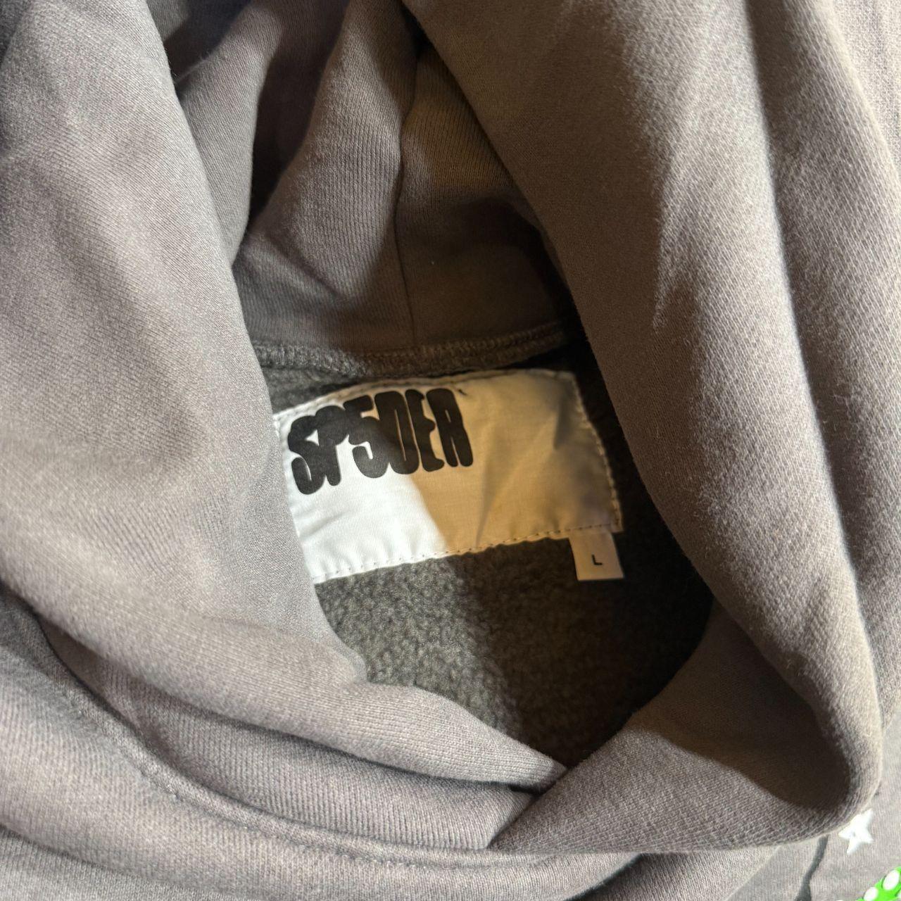 Brand New - Spyder Worldwide Dark Gray Spider Hoodie - Size Large