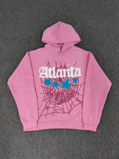 Pink Spyder Hoodie