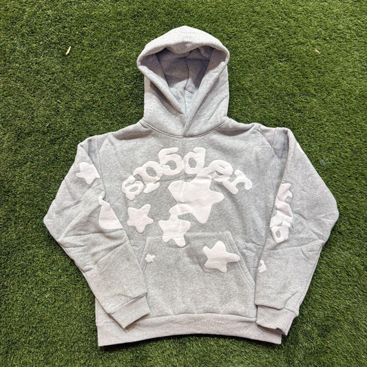 Brand New - Spyder Worldwide Gray Spider Hoodie - Size Medium